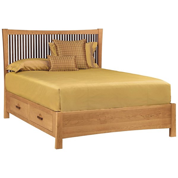 Berkeley Storage Full Size Bed in Cherry
