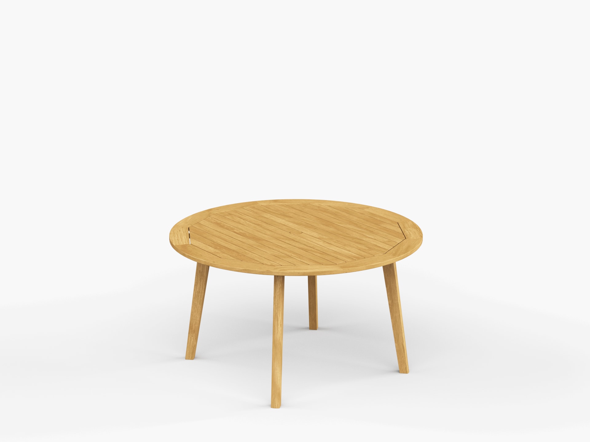 Foundations 52" Round Teak Dining Table
