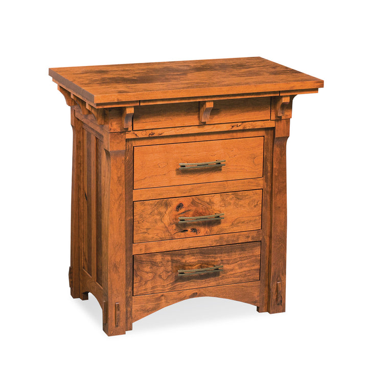 Märyan Deluxe 3-Drawer Nightstand, Express