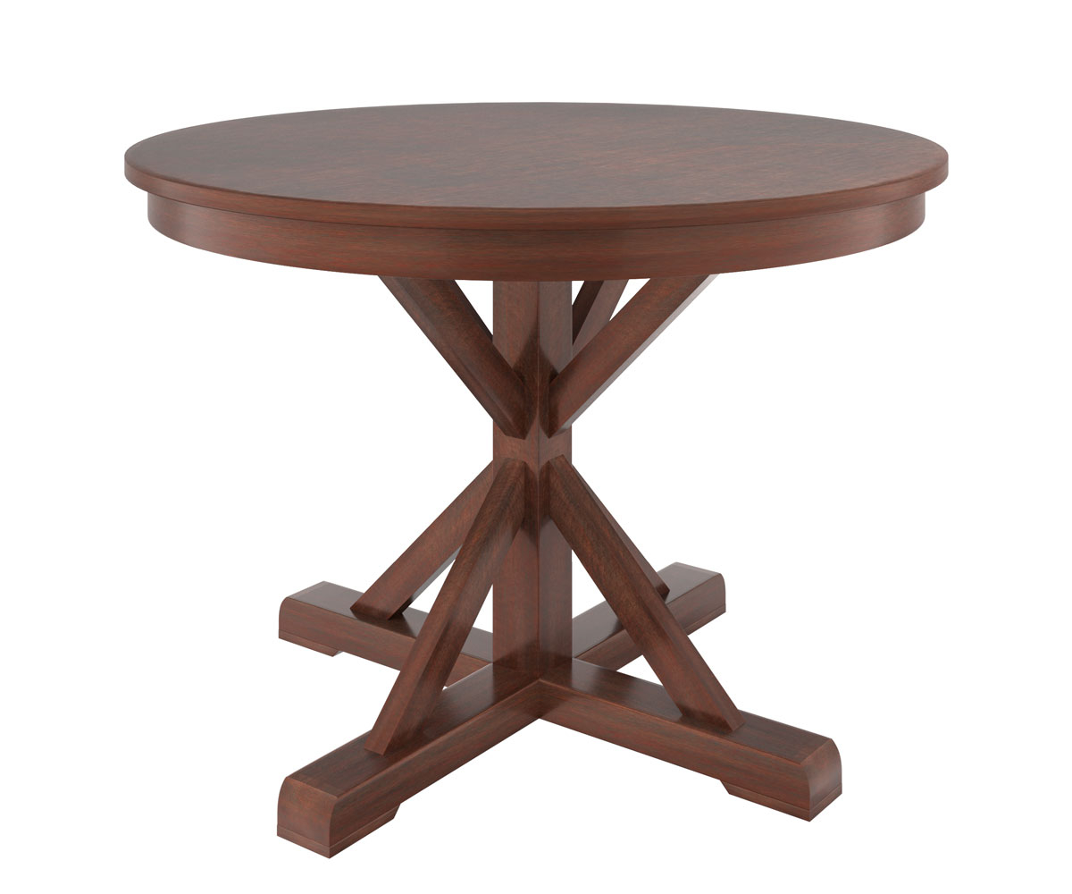Quick Ship Pedestal Table