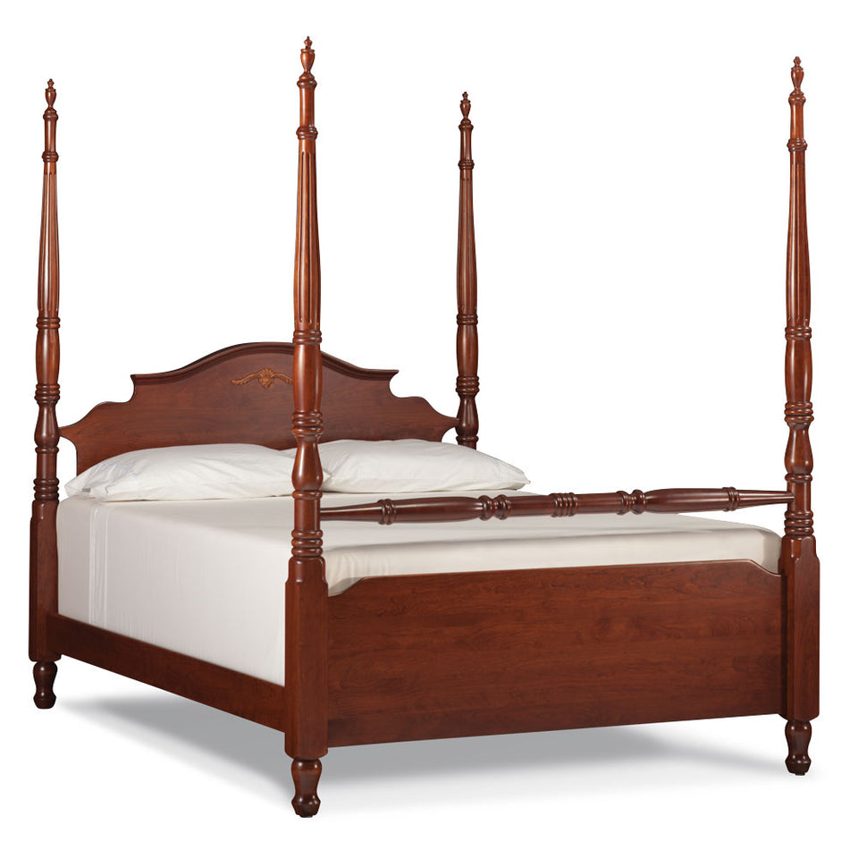 Arch Top Poster Bed, Queen