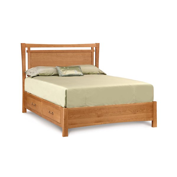 Monterey Queen Storage Bed in Cherry