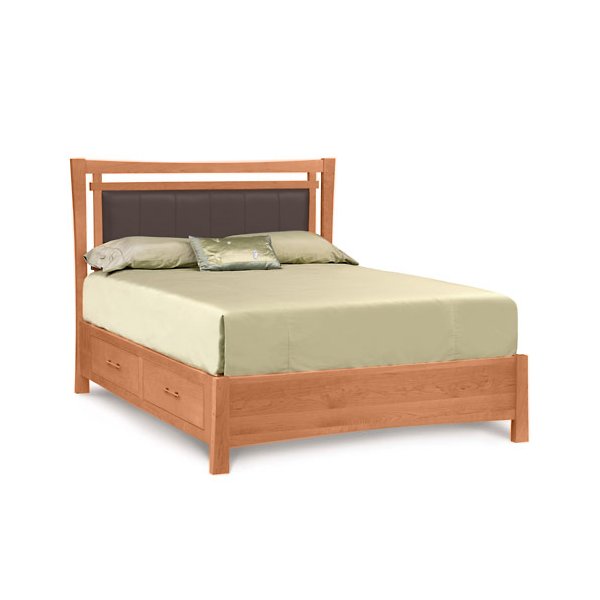 Monterey King Bed, Leather