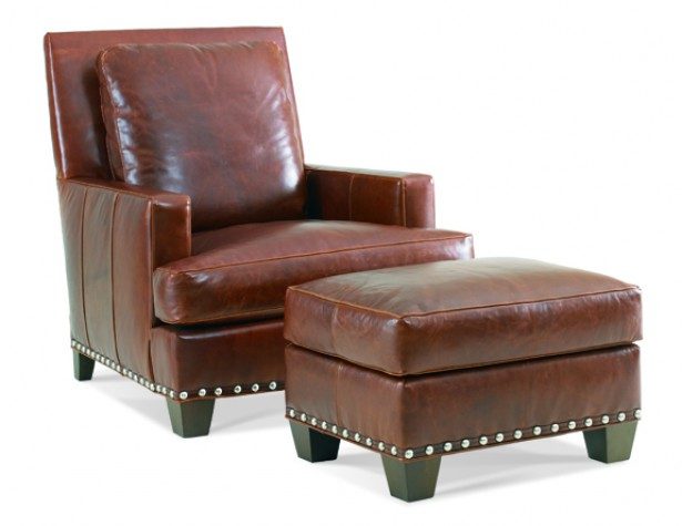 Whittemore Sherrill Lounge Chair w/ Ottoman