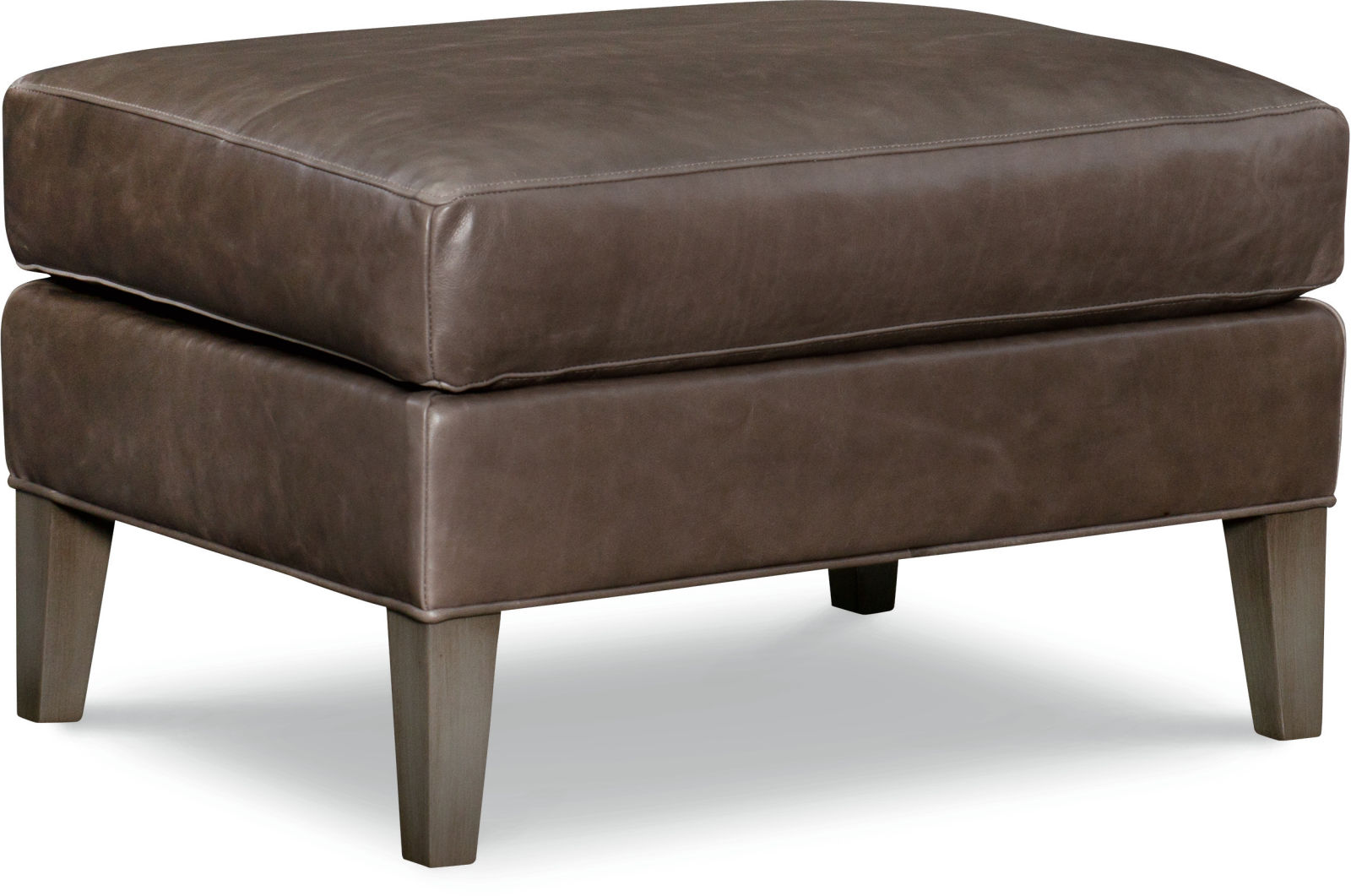 Westport Leather Ottoman