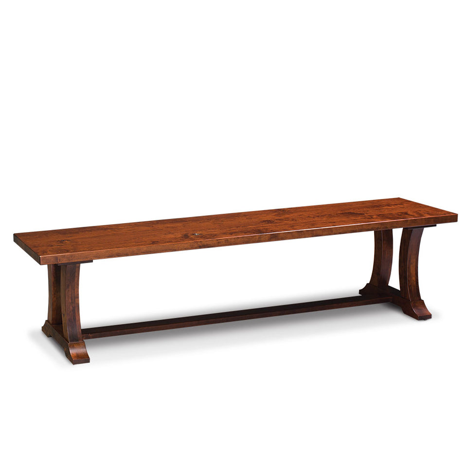 Alexandria 48W Dining Bench, Wood