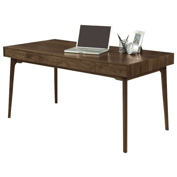 Catalina 24X48 Desk With Keyboard Tray In Walnut