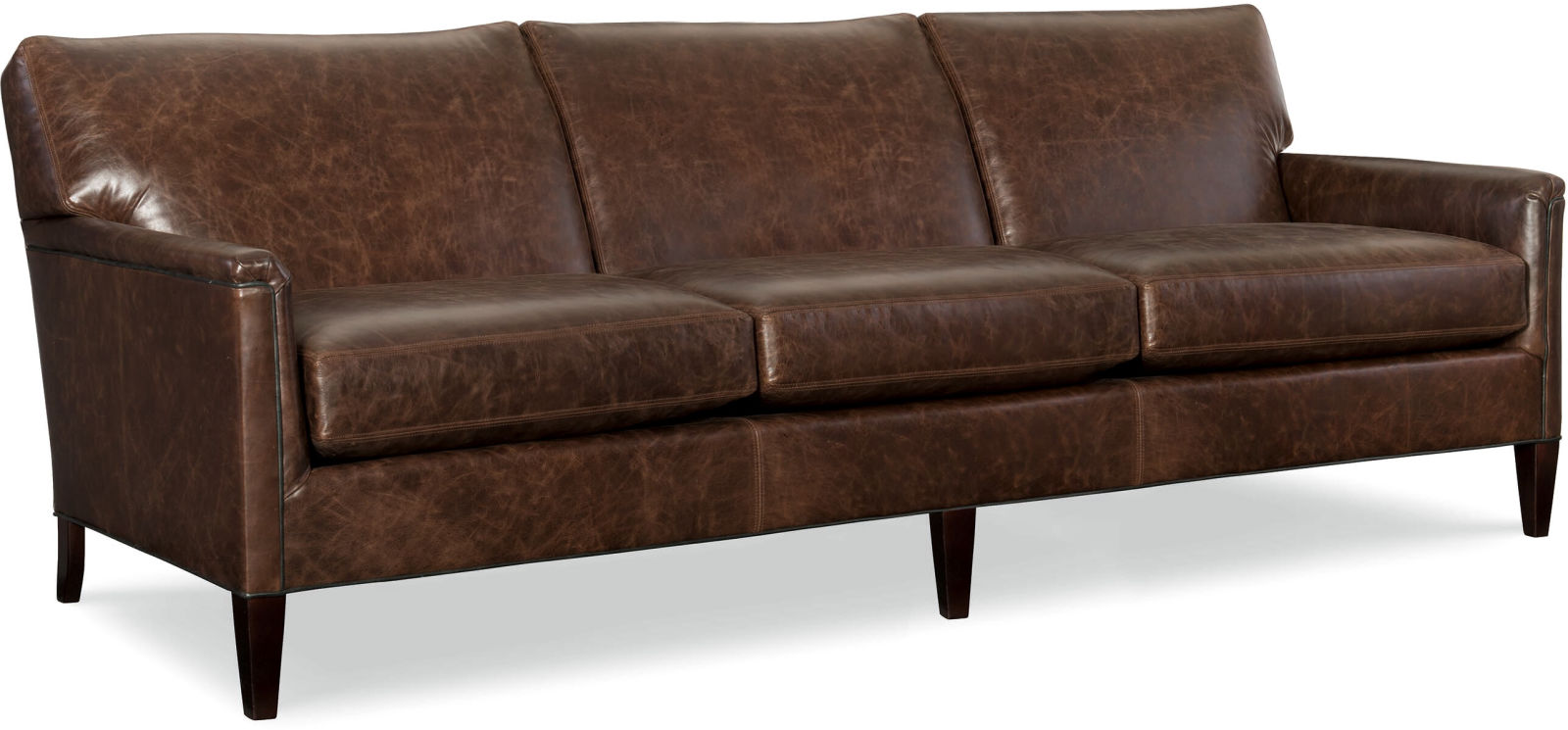 Digby Leather Long Sofa