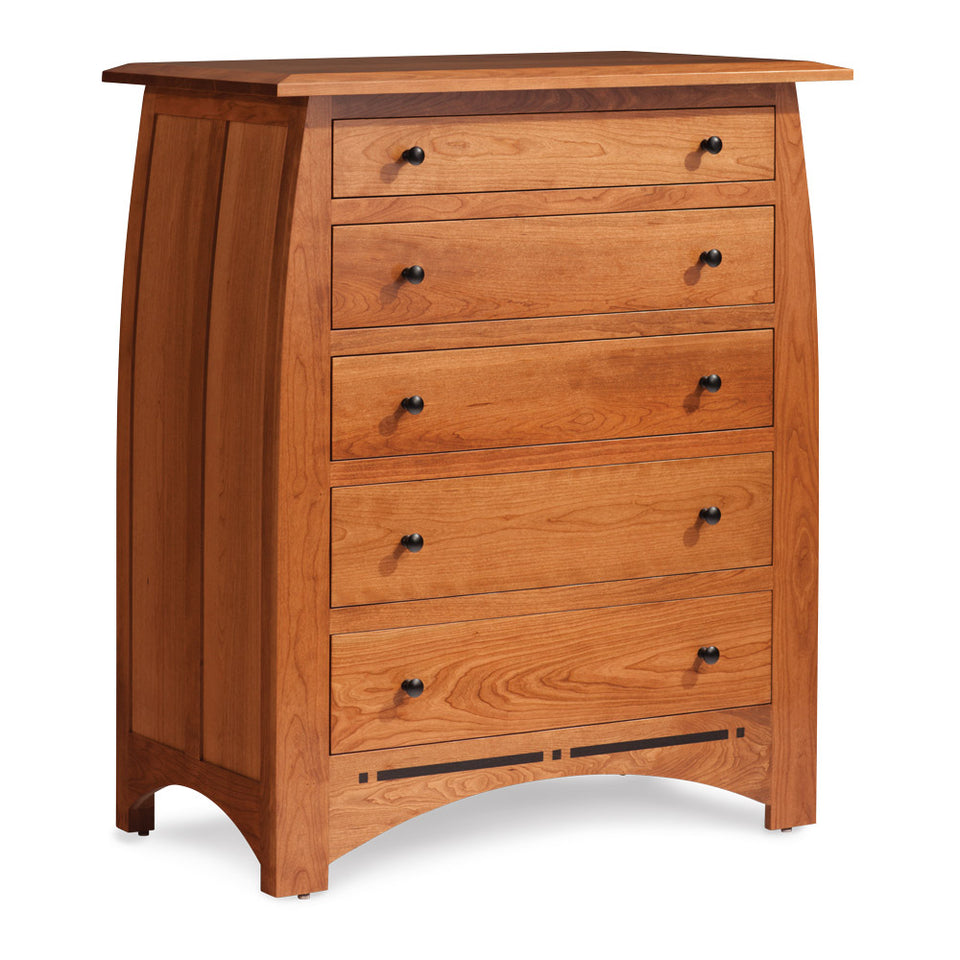 Aspen 5-Drawer Chest With Inlay