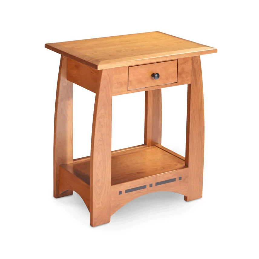 Aspen Nightstand Table with Drawer