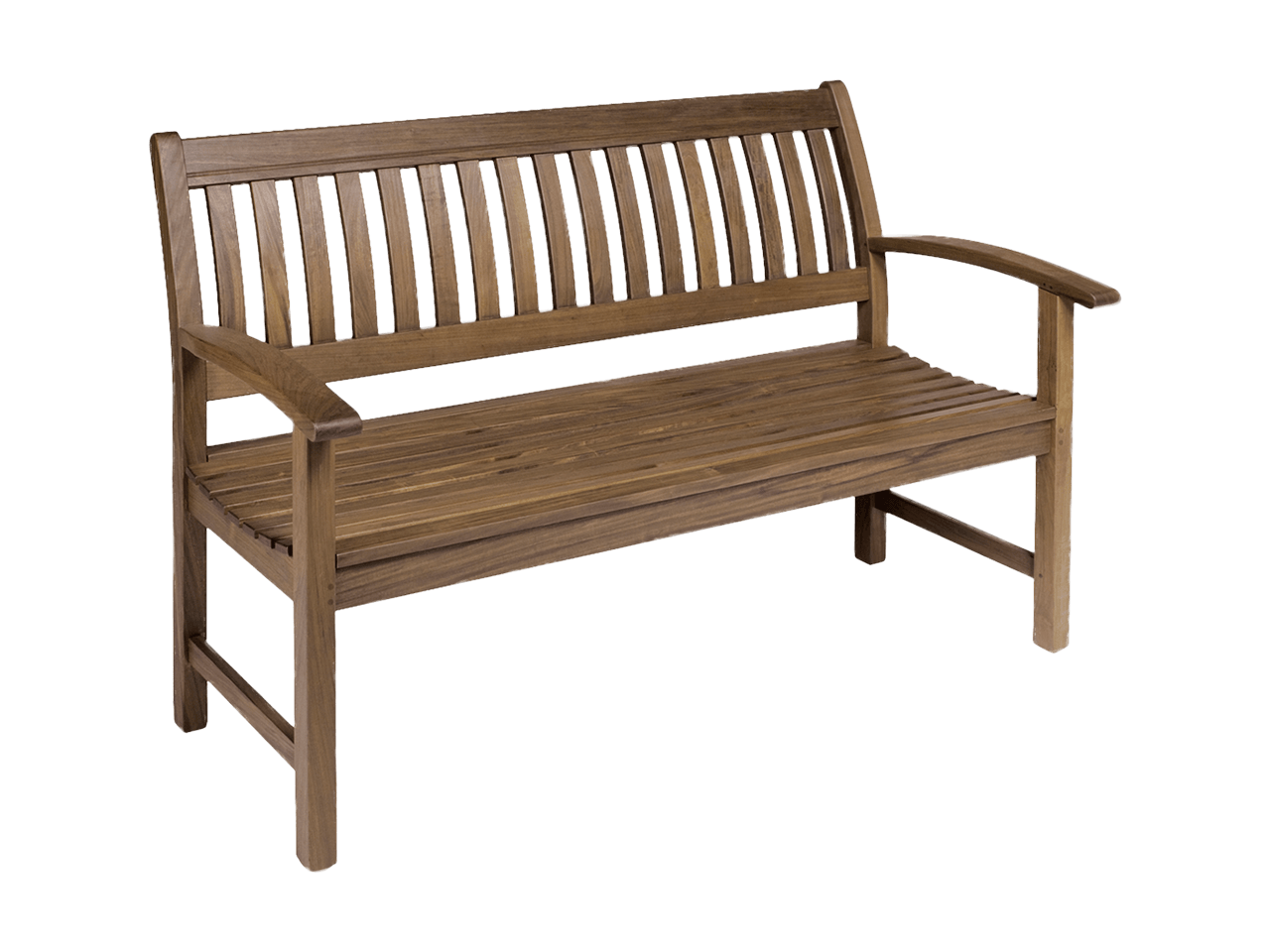 Heritage IPE Garden 55" Bench w/Arms