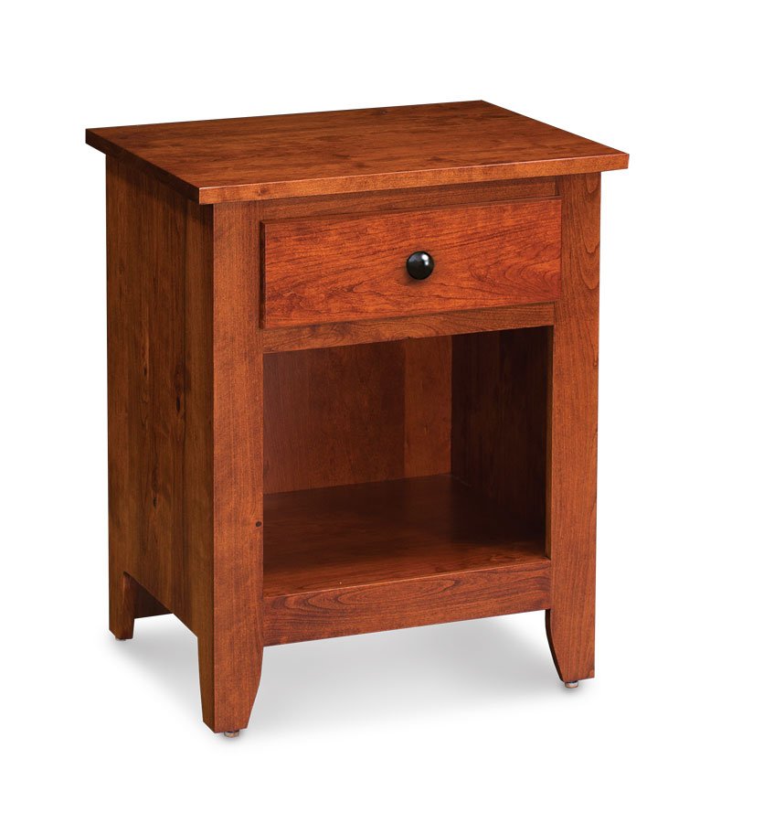 Shenandoah Nightstand with Opening on Bottom