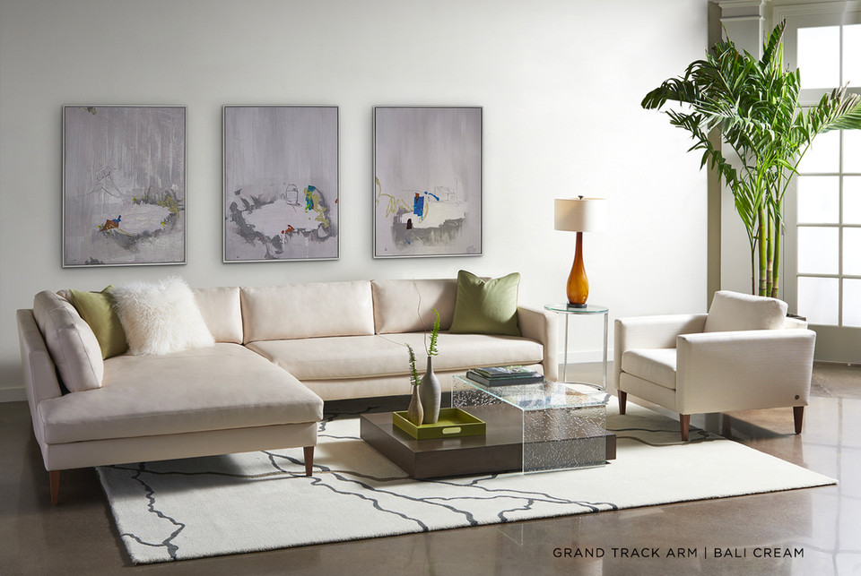 Grand Track Arm Chair/Sofa/Sectional - Personalize Collection
