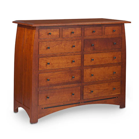 Aspen 12-Drawer Bureau with Inlay - Express