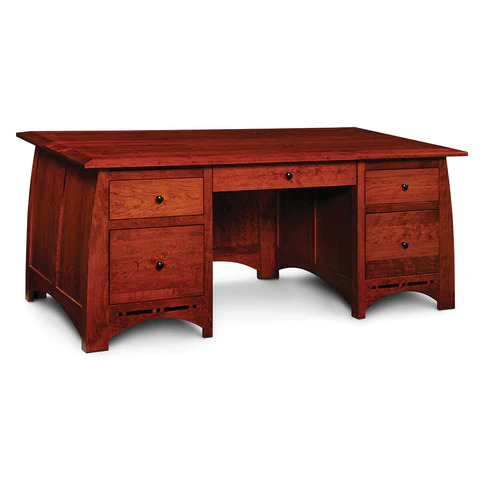 Aspen Executive Desk with Inlay