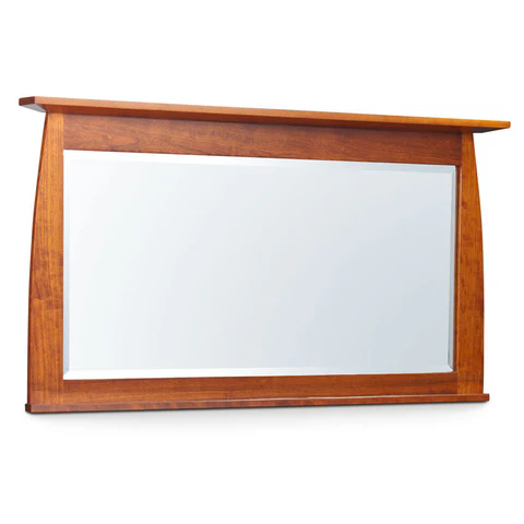 Aspen Bureau Mirror with Inlay, Medium - Express