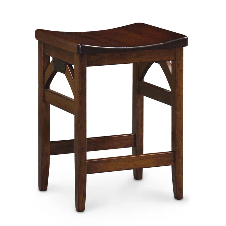 B&O Railroad© Trestle Bridge Backless Stationary Barstool