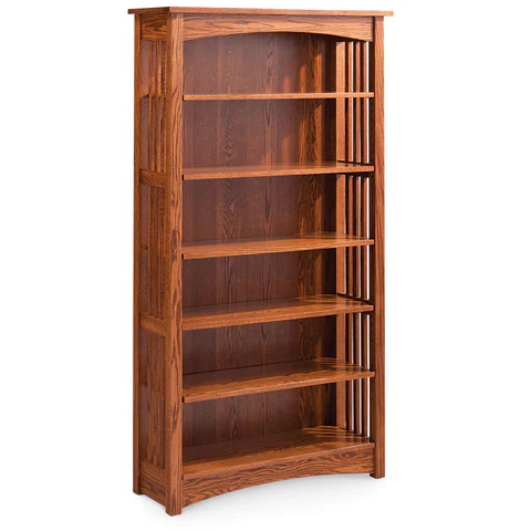 Mission Open Bookcase