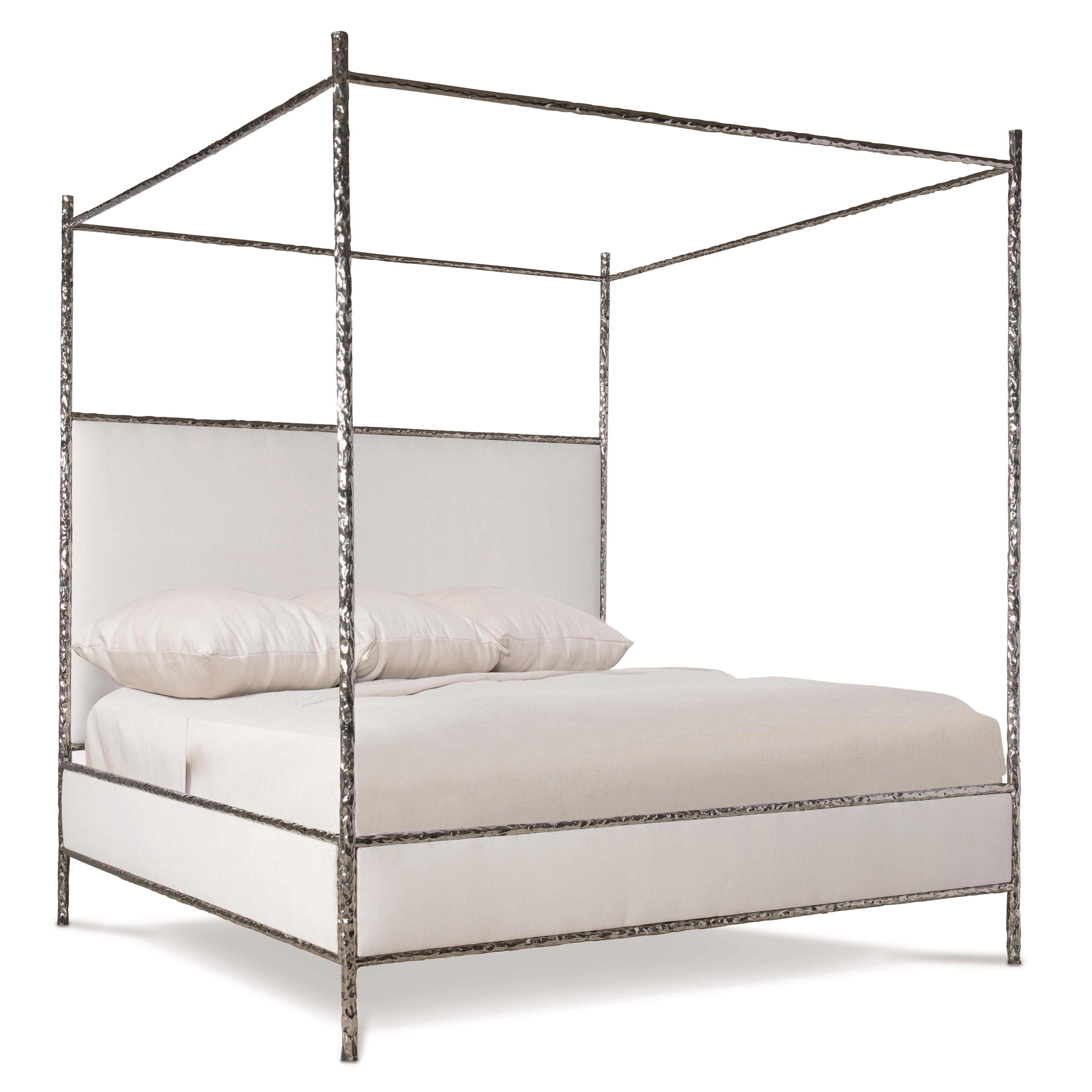 Odette Fabric Canopy Bed King