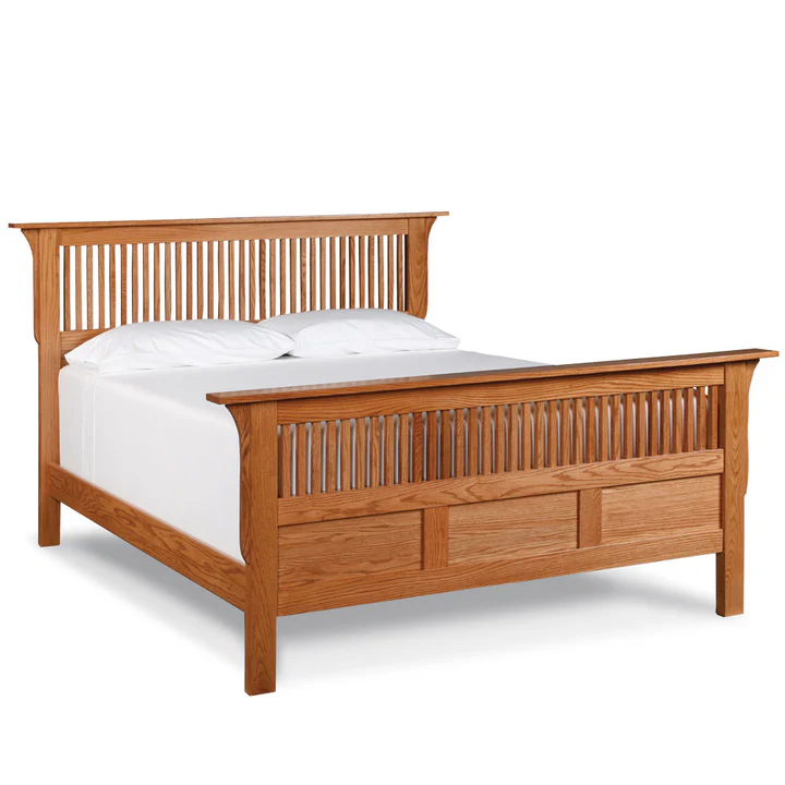 Prairie Mission Paneled Slat Bed