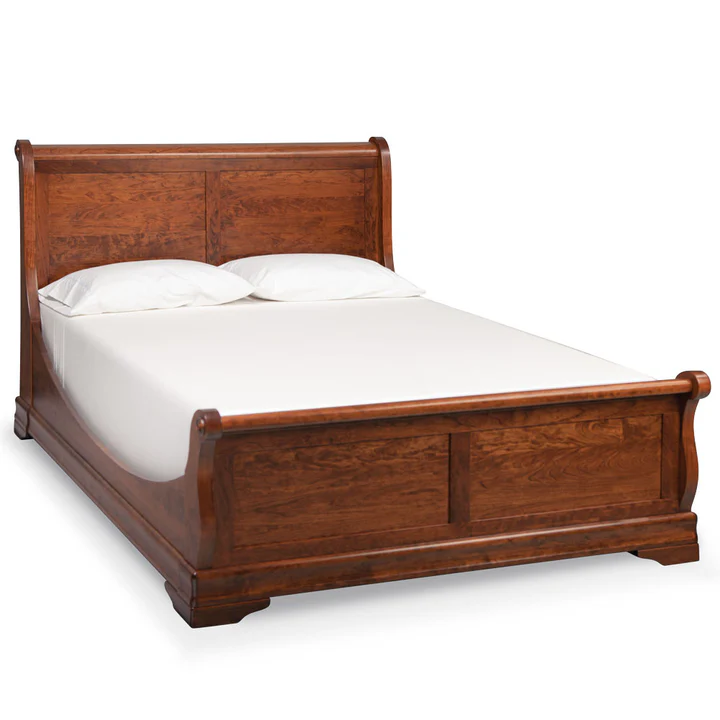 Louis Philippe Sleigh Bed