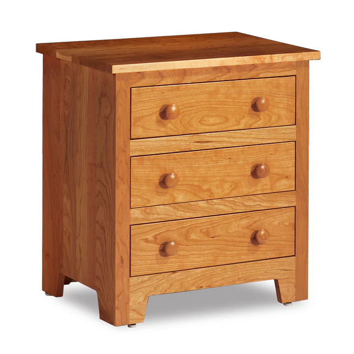 Shaker 3-Drawer Nightstand