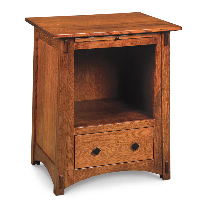 McCoy Deluxe Nightstand with Opening