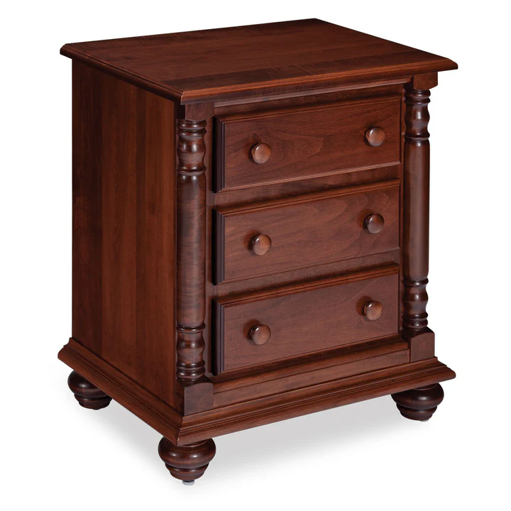 Savannah 3-Drawer Nightstand