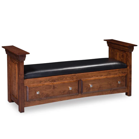Colburn 2-Drawer Santa Fe Bench