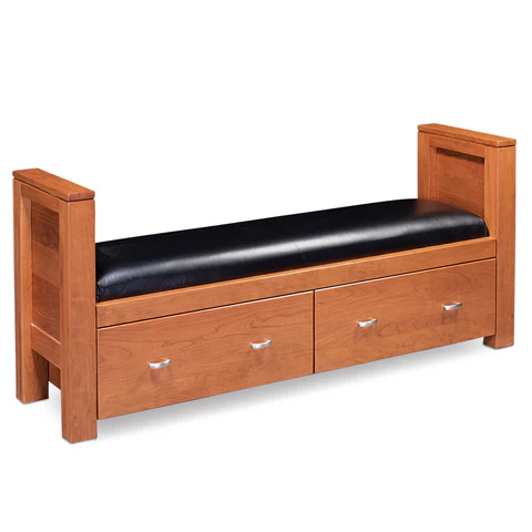 Justine 2-Drawer Santa Fe Bench