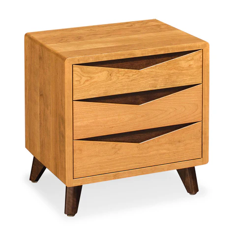 Elroy 3-Drawer Nightstand