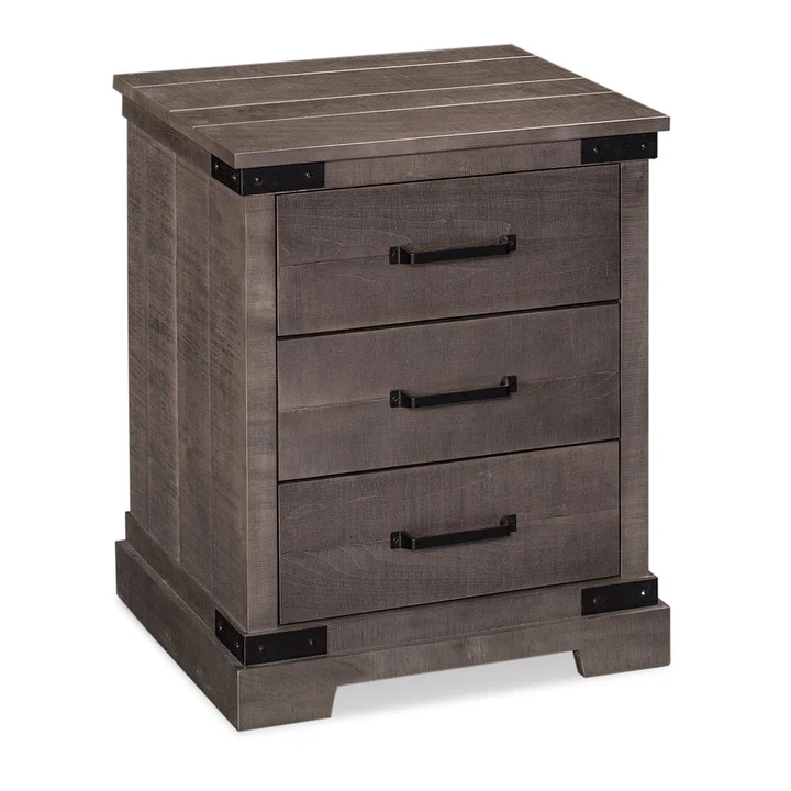 Montauk 3-Drawer Nightstand