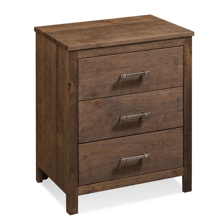 Sheffield 3-Drawer Nightstand